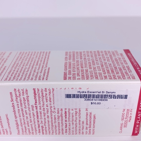 Clarins Hydra-Essential intensive moisture quenching bi-phase serum - Picture 3 of 3